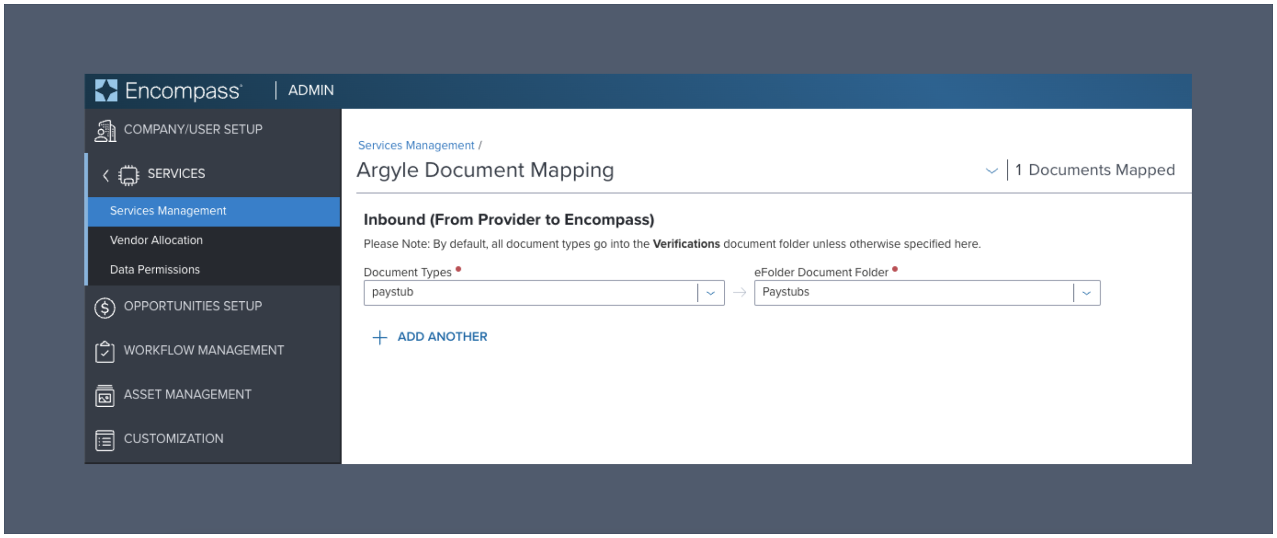 You can choose which eFolder should automatically receive reports and payroll documents.