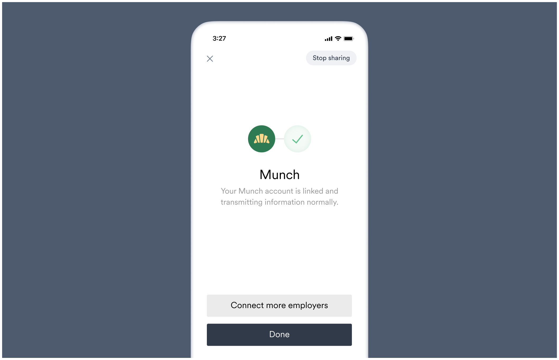 Directly connect a user to an already-connected payroll account.
